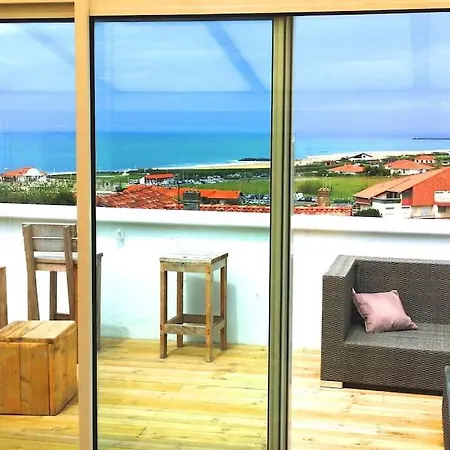 アパート T2 Rooftop Vue Ocean A 2 Minutes アングレット